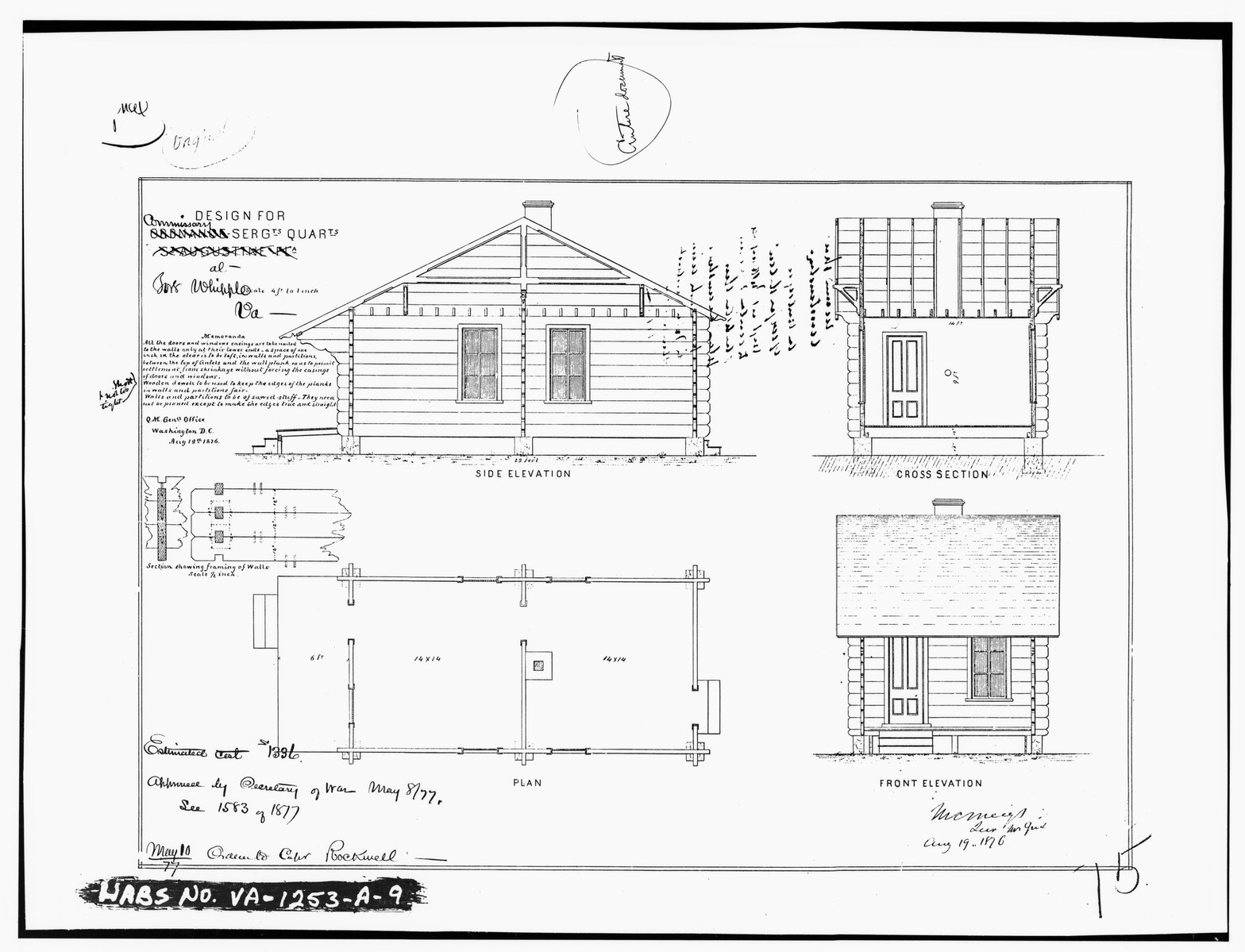 plan d'une chambre